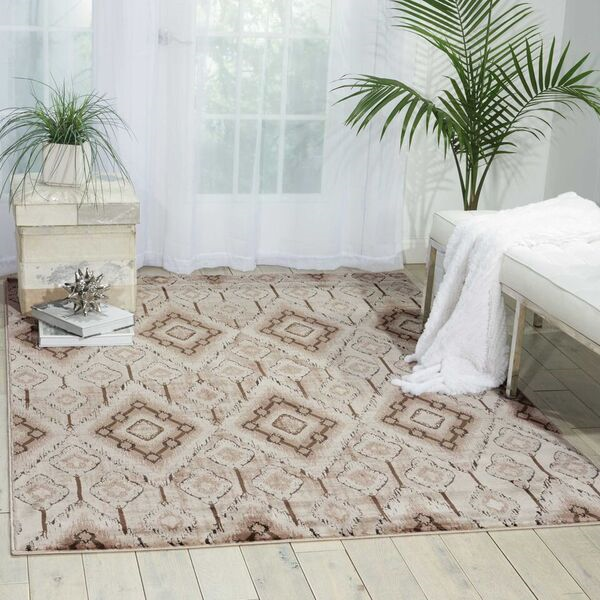 Nourison Clearance Karma KRM02 Beige Rug
