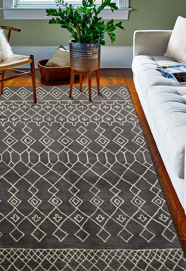 Bashian Chelsea ST258 Charcoal Rug