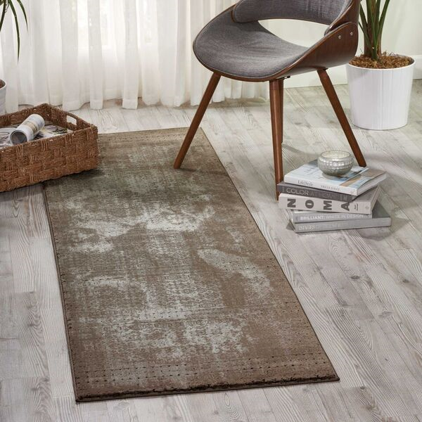 Nourison Clearance Karma KRM01 Ash Rug