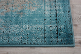 Nourison Clearance Karma KRM01 Blue Rug
