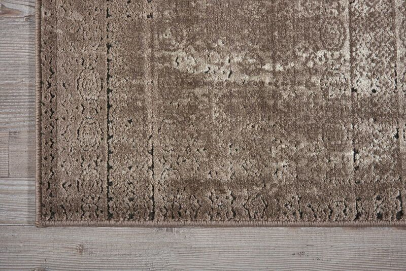 Nourison Clearance Karma KRM01 Ash Rug