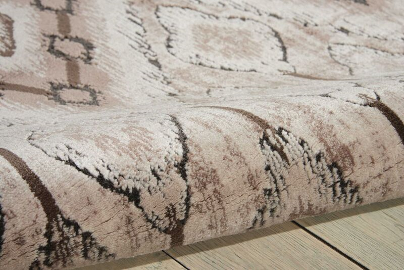 Nourison Clearance Karma KRM02 Beige Rug