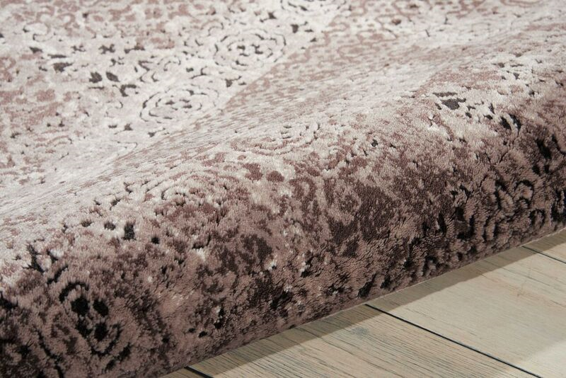 Nourison Clearance Karma KRM01 Ash Rug