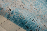 Nourison Clearance Karma KRM01 Blue Rug