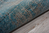 Nourison Clearance Karma KRM01 Blue Rug