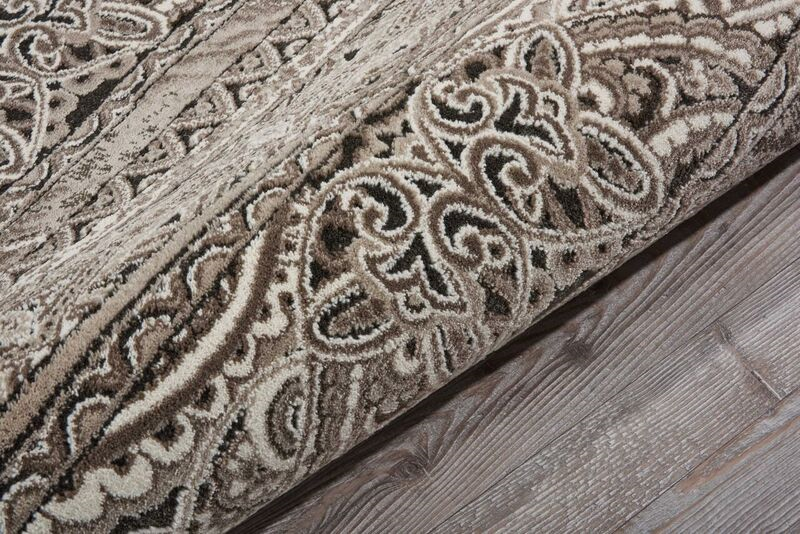 Nourison Clearance Karma KRM03 Beige Rug
