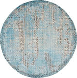 Nourison Clearance Karma KRM01 Blue Rug