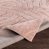 Surya Rug Co. Elenor Pale Pink Rug | Rectangular Rugs | Rugs Done Right