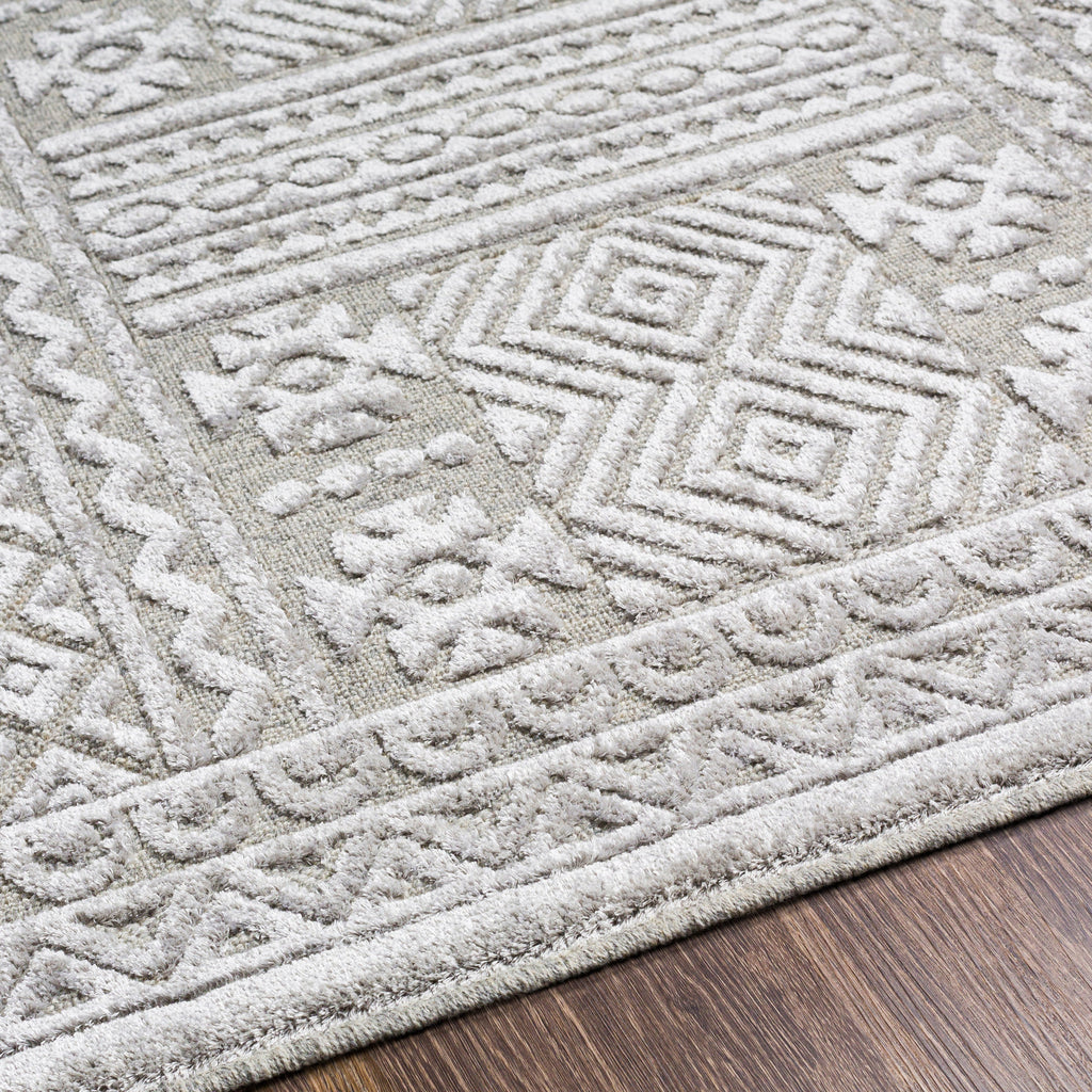 surya kingston kgs 2313 silver gray rug