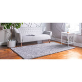 unique loom davos shag zmt001str sterling rug