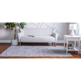 unique loom davos shag zmt001str sterling rug