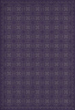 spicher and company classic vinyl pattern 28 purple bandana rug