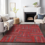 addison chantille acn1012 red rug