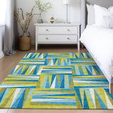 addison chantille acn1012 teal rug