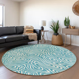 addison chantille acn1020 teal rug