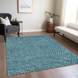 addison chantille acn1021 teal rug