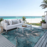 addison chantille acn518 teal rug