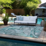 addison chantille acn519 teal rug