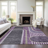 addison chantille acn532 purple rug