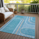 addison chantille acn532 teal rug