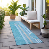 addison chantille acn532 teal rug