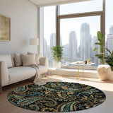 addison chantille acn533 black rug