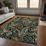 addison chantille acn533 black rug