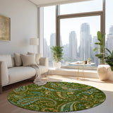 addison chantille acn533 green rug