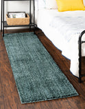 unique loom jill zarin shaggy chic shaggy rosemary green rug