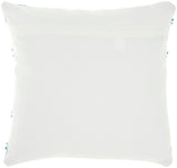 nourison outdoor vj088 turquoise pillow