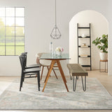 nourison parisa psa05 grey multi rug