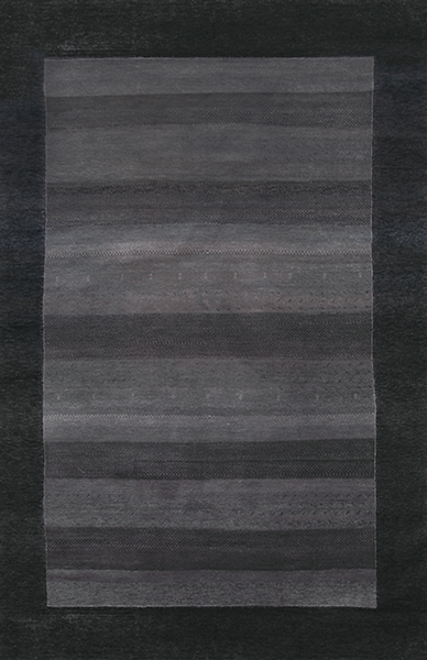 Tibet Rug Company 100 CT GABBEH 2 Charcoal Rug