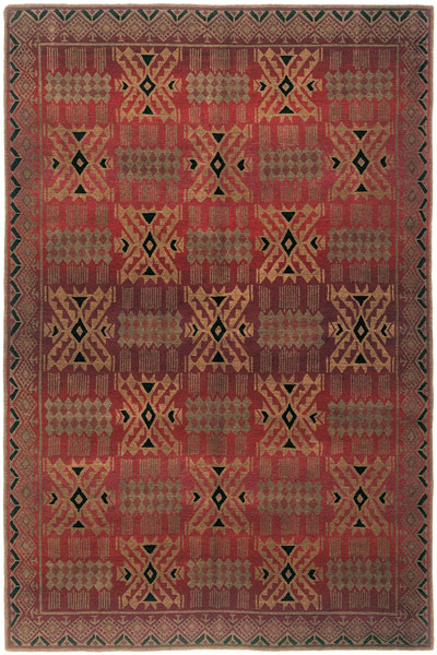 Tibet Rug Company 60 CT Inca Red Rug
