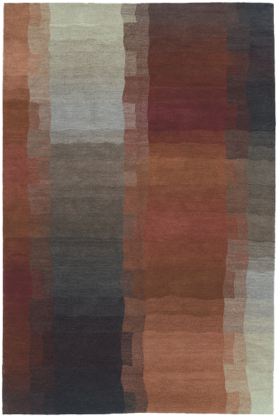 Tibet Rug Company 100 CT Reflections Red Rug