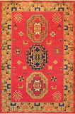 Tibet Rug Company Kazak KAZAK4 Brick Red Rug